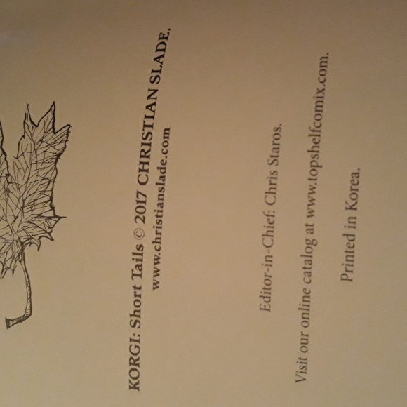 Korgi Short Tails Comic Book 48 pages Copyright 2017 - Picture 7 of 7